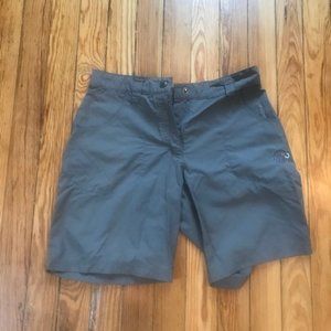 Women's MAMMUT MOUNTAIN Gray Nylon Outdoor Shorts Size 38
